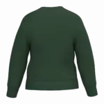Kinder sweater met ronde hals, ideal forest green — productfoto 19