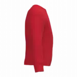 Kinder sweater met ronde hals, ideal red — productfoto 29