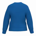Kinder sweater met ronde hals, ideal royal blue — productfoto 34