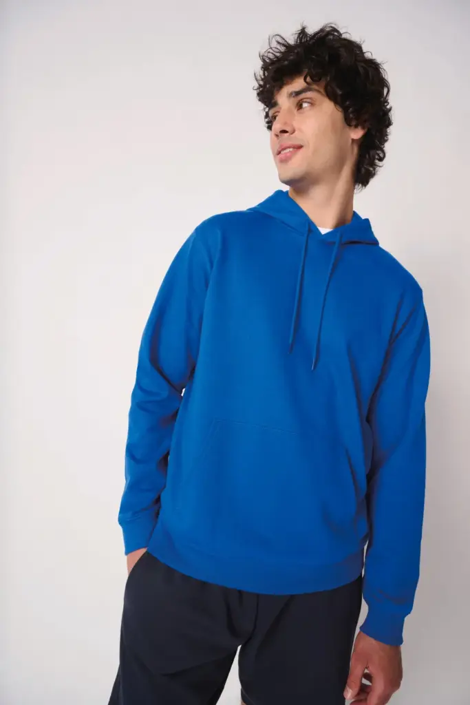 IB402-14_2025 - Hidalgo Uniseks sweater met capuchon — productfoto 2