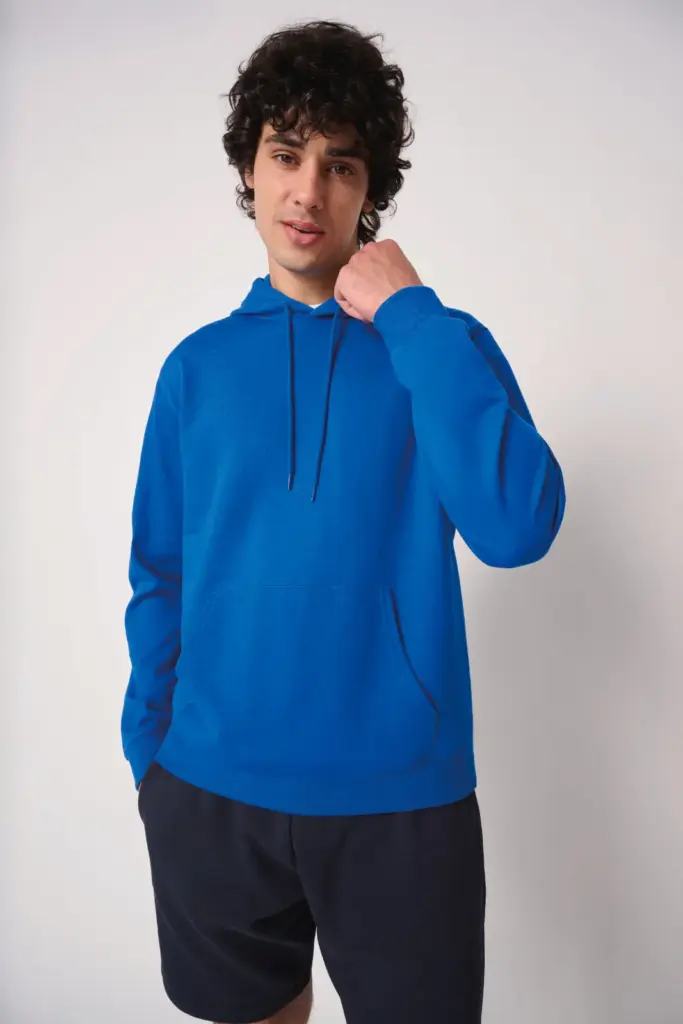IB402-15_2025 - Hidalgo Uniseks sweater met capuchon — productfoto 4
