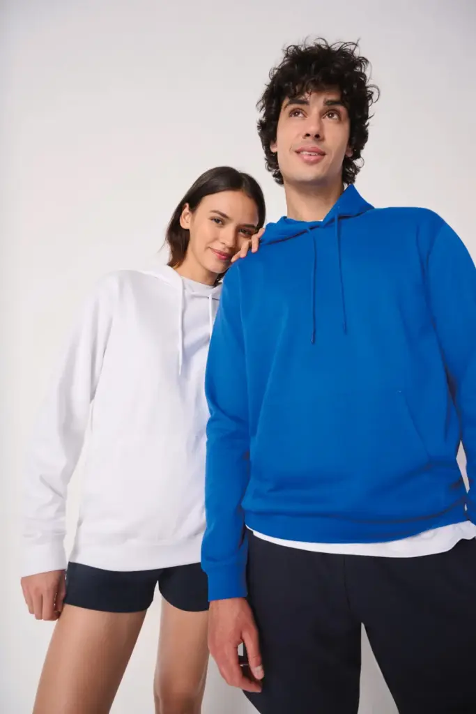 IB402_2026 - Hidalgo Uniseks sweater met capuchon — productfoto 12