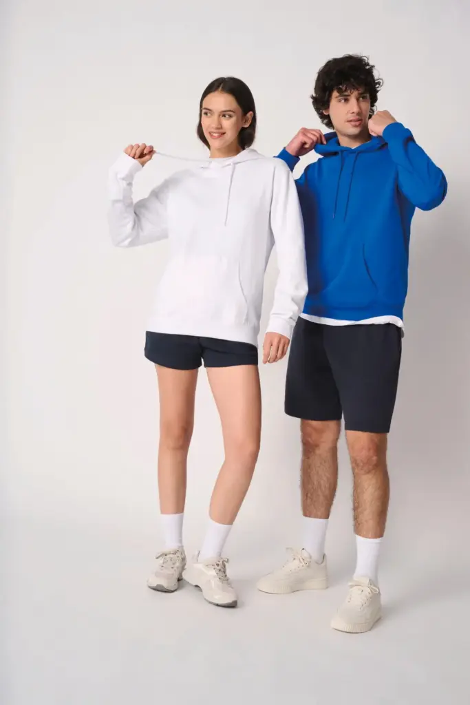 IB402-10_2025 - Hidalgo Uniseks sweater met capuchon — productfoto 14