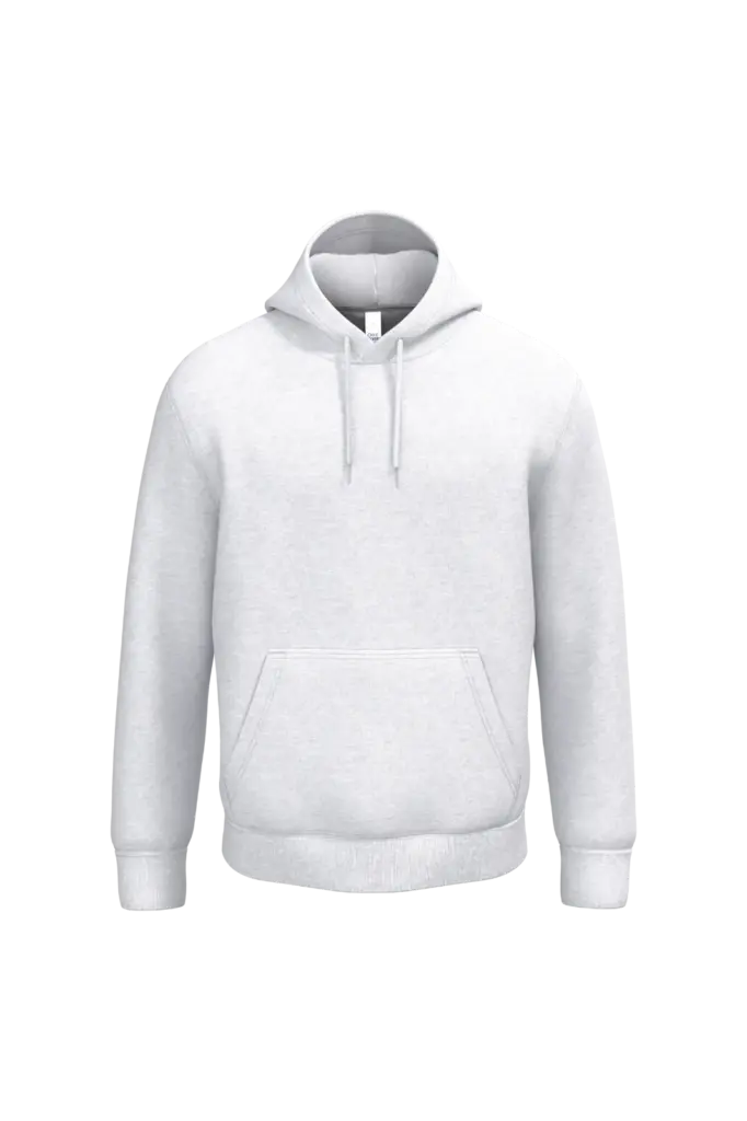 PS_IB402_IDEALASHHEATHER - Hidalgo Uniseks sweater met capuchon, ideal ash heather — productfoto 20