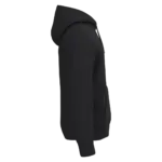 PS_IB402-S_IDEALBLACK - Hidalgo Uniseks sweater met capuchon, ideal black — productfoto 22