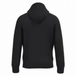 PS_IB402-B_IDEALBLACK - Hidalgo Uniseks sweater met capuchon, ideal black — productfoto 24