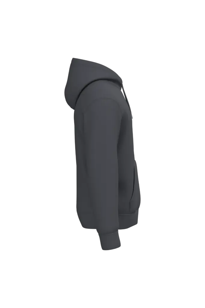 PS_IB402-S_IDEALDARKGREY - Hidalgo Uniseks sweater met capuchon, ideal dark grey — productfoto 25