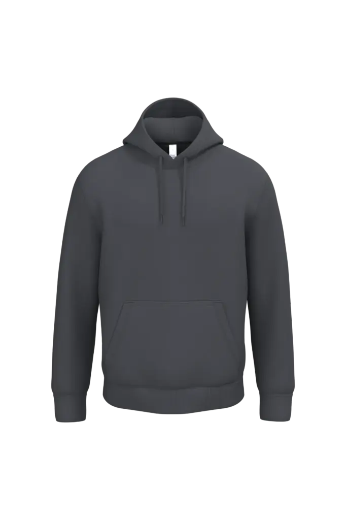 PS_IB402_IDEALDARKGREY - Hidalgo Uniseks sweater met capuchon, ideal dark grey — productfoto 26