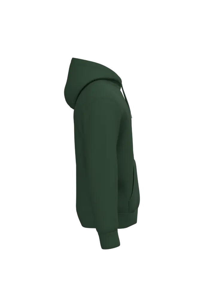 PS_IB402-S_IDEALFORESTGREEN - Hidalgo Uniseks sweater met capuchon, ideal forest green — productfoto 28