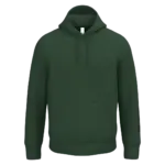 PS_IB402_IDEALFORESTGREEN - Hidalgo Uniseks sweater met capuchon, ideal forest green — productfoto 29