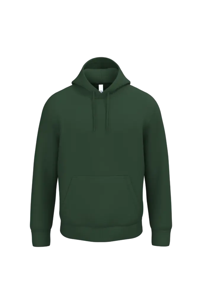 PS_IB402_IDEALFORESTGREEN - Hidalgo Uniseks sweater met capuchon, ideal forest green — productfoto 29