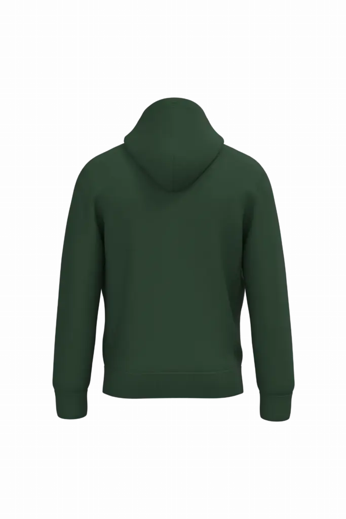 PS_IB402-B_IDEALFORESTGREEN - Hidalgo Uniseks sweater met capuchon, ideal forest green — productfoto 30