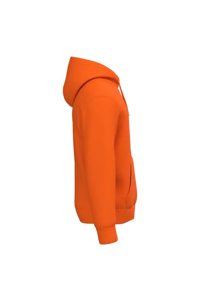 PS_IB402-S_IDEALORANGE - Hidalgo Uniseks sweater met capuchon, ideal orange — productfoto 34