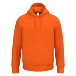 PS_IB402_IDEALORANGE - Hidalgo Uniseks sweater met capuchon, ideal orange — productfoto 35
