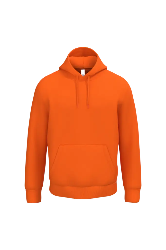 PS_IB402_IDEALORANGE - Hidalgo Uniseks sweater met capuchon, ideal orange — productfoto 35