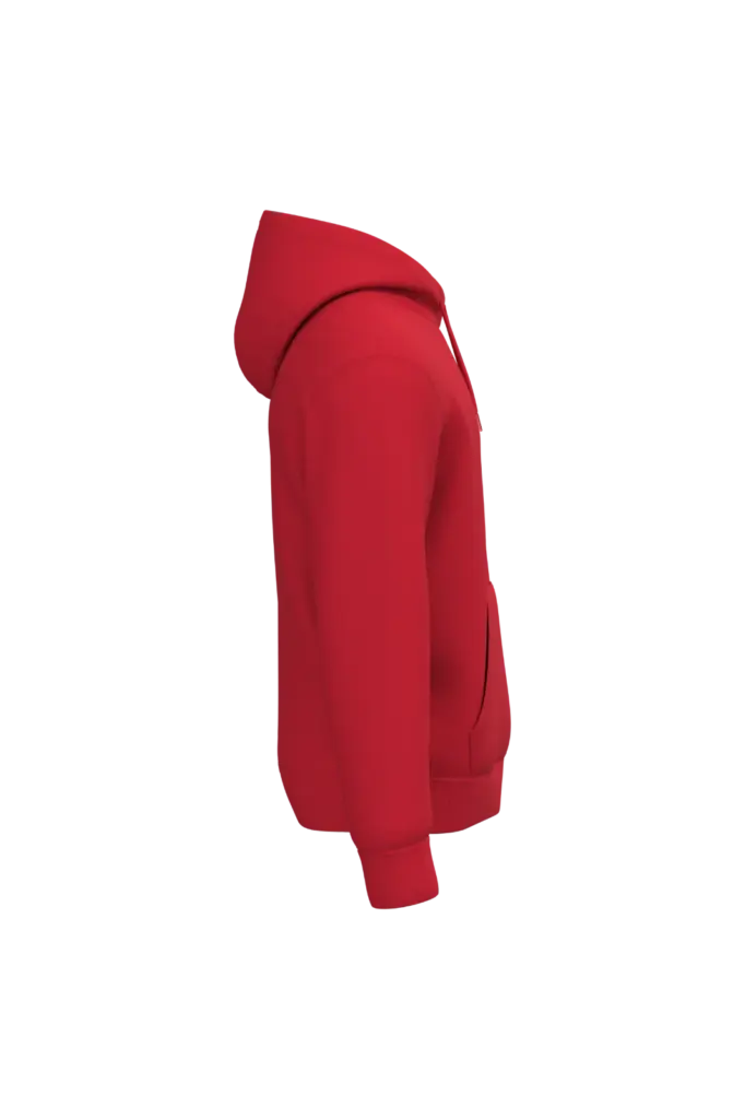 PS_IB402-S_IDEALRED - Hidalgo Uniseks sweater met capuchon, ideal red — productfoto 40