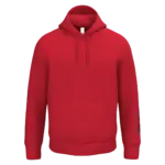 PS_IB402_IDEALRED - Hidalgo Uniseks sweater met capuchon, ideal red — productfoto 41