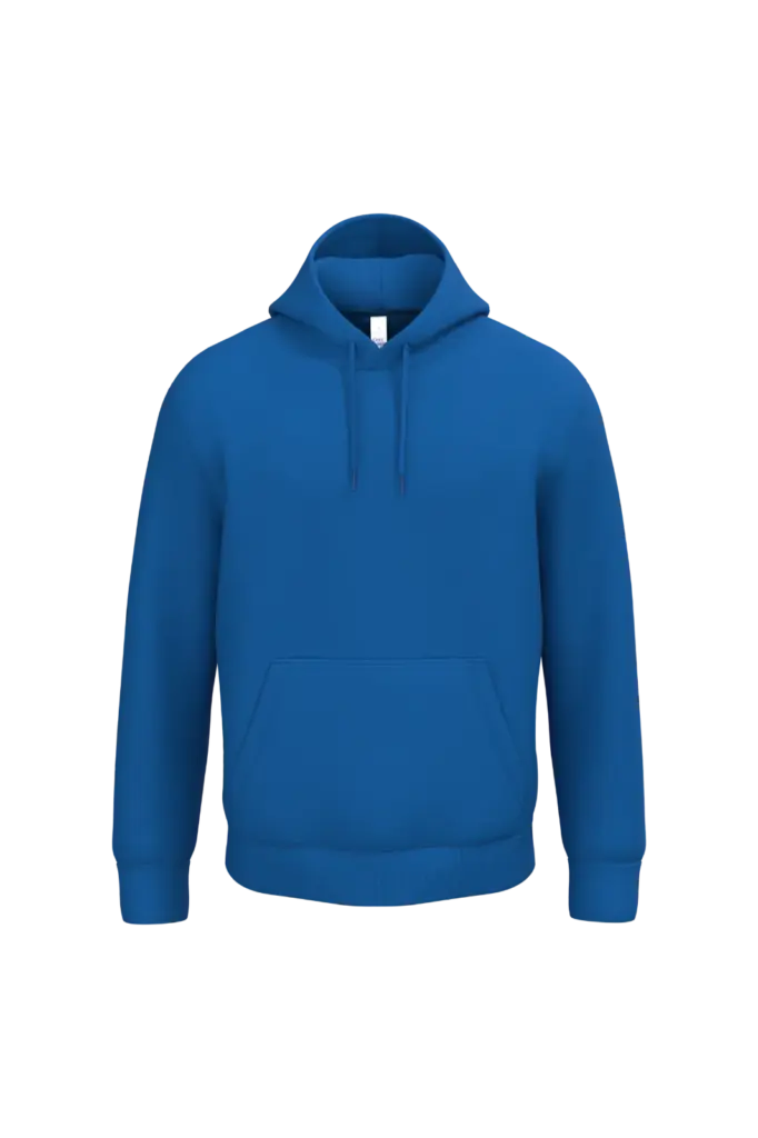 PS_IB402_IDEALROYALBLUE - Hidalgo Uniseks sweater met capuchon, ideal royal blue — productfoto 44