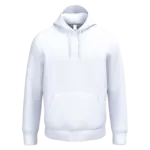 PS_IB402_IDEALWHITE - Hidalgo Uniseks sweater met capuchon, ideal white — productfoto 47