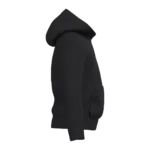 Kinder sweater met capuchon, ideal black — productfoto 11