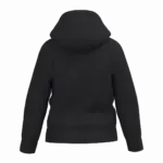 Kinder sweater met capuchon, ideal black — productfoto 13