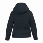 Kinder sweater met capuchon, ideal navy — productfoto 22