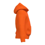Kinder sweater met capuchon, ideal orange — productfoto 23