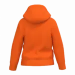 Kinder sweater met capuchon, ideal orange — productfoto 25