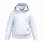 Kinder sweater met capuchon, ideal white — productfoto 36