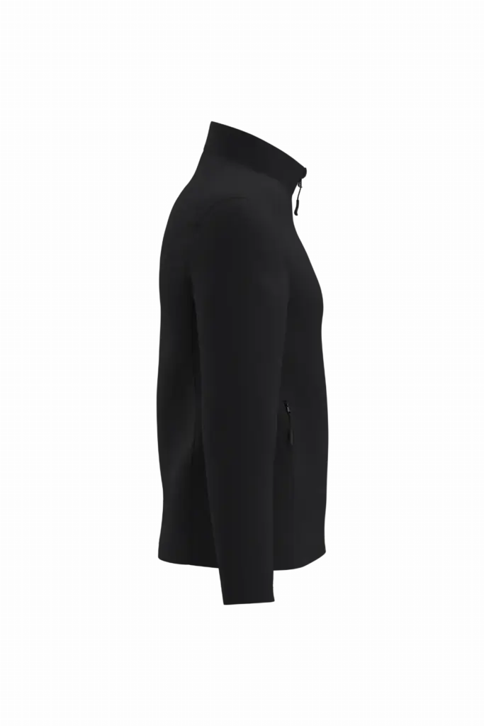 Heren Softshelljas 2 laags, ideal black — productfoto 11
