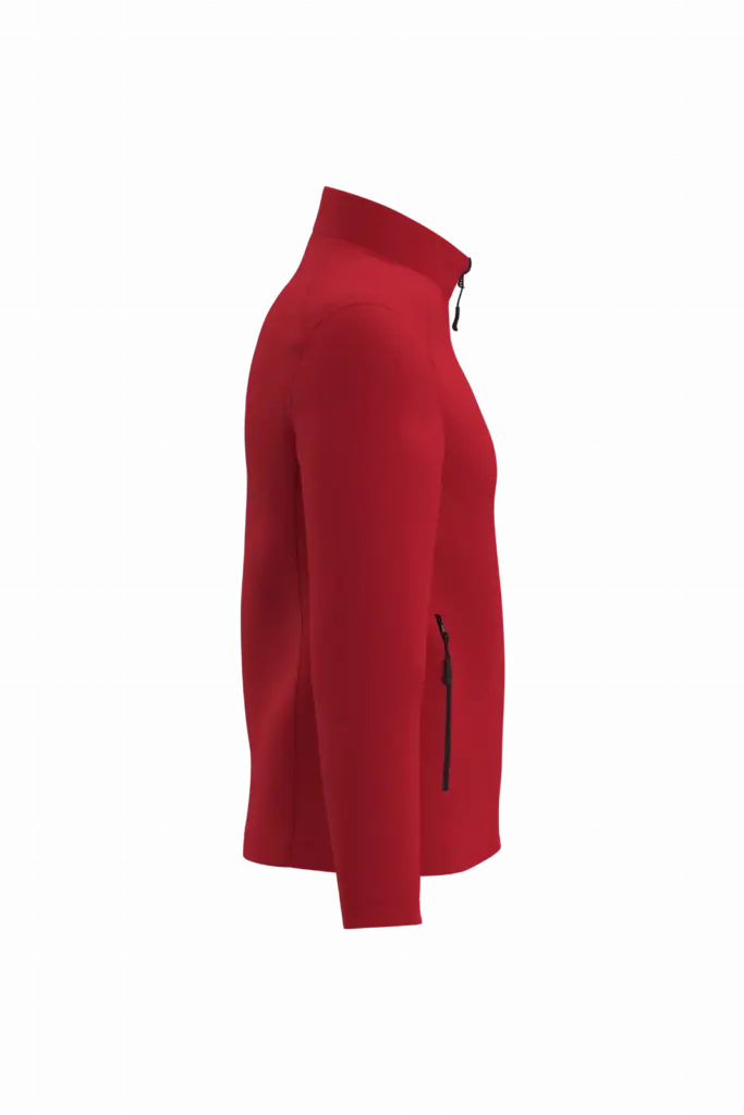 Heren Softshelljas 2 laags, ideal red — productfoto 20