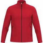 Heren Softshelljas 2 laags, ideal red — productfoto 21