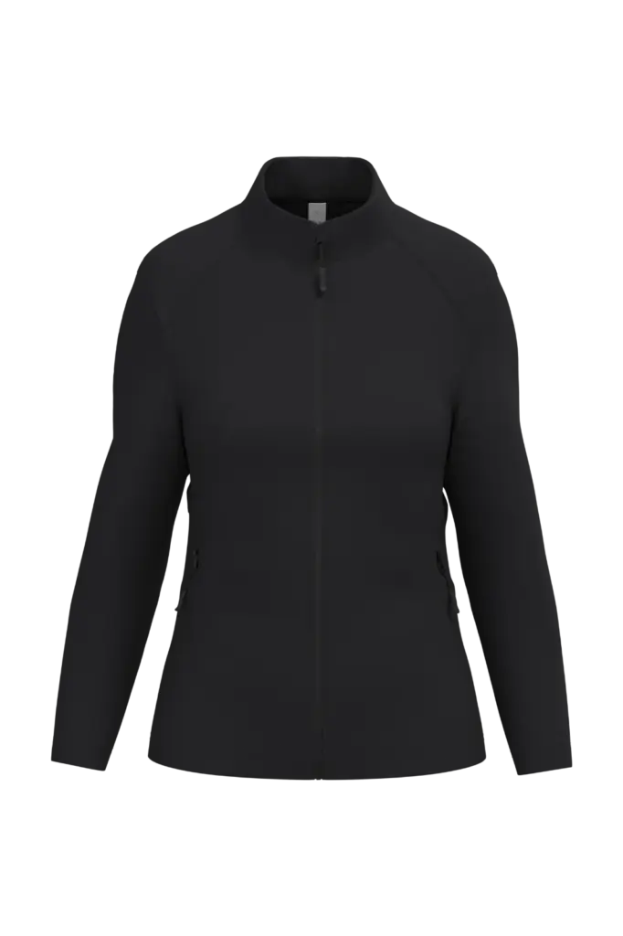 Dames Softshelljas 2 lagen, ideal black — productfoto 7