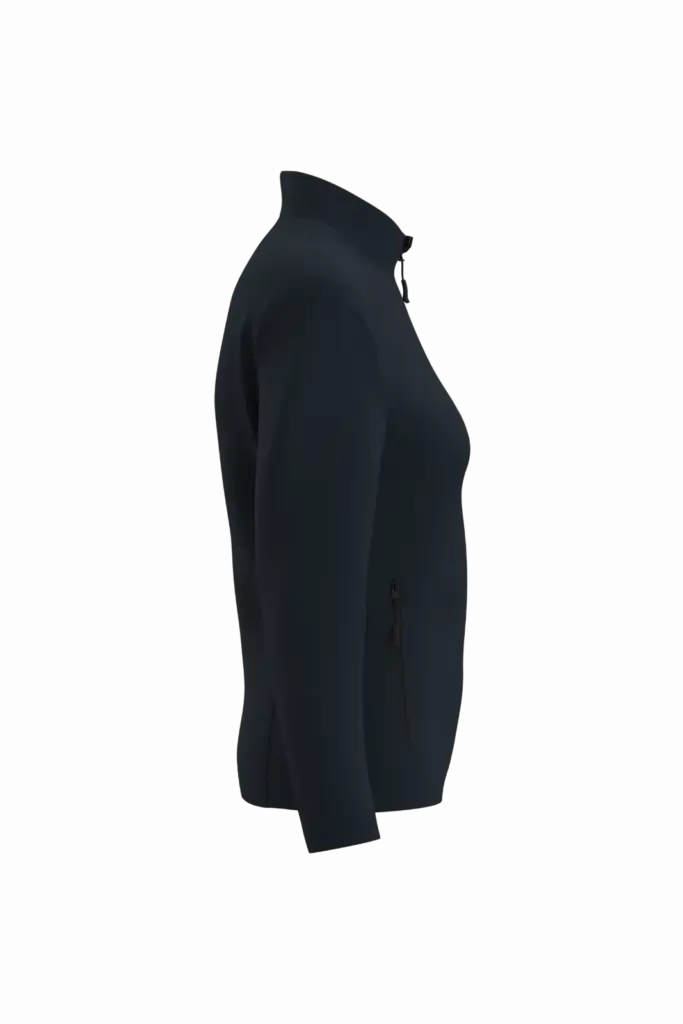 Dames Softshelljas 2 lagen, ideal navy — productfoto 12