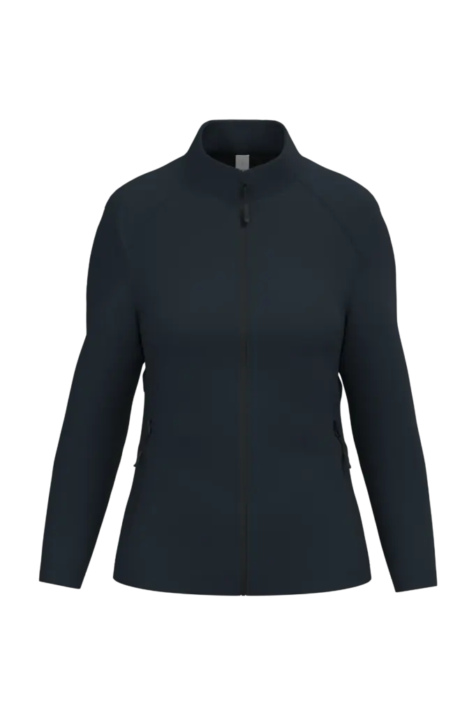 Dames Softshelljas 2 lagen, ideal navy — productfoto 13