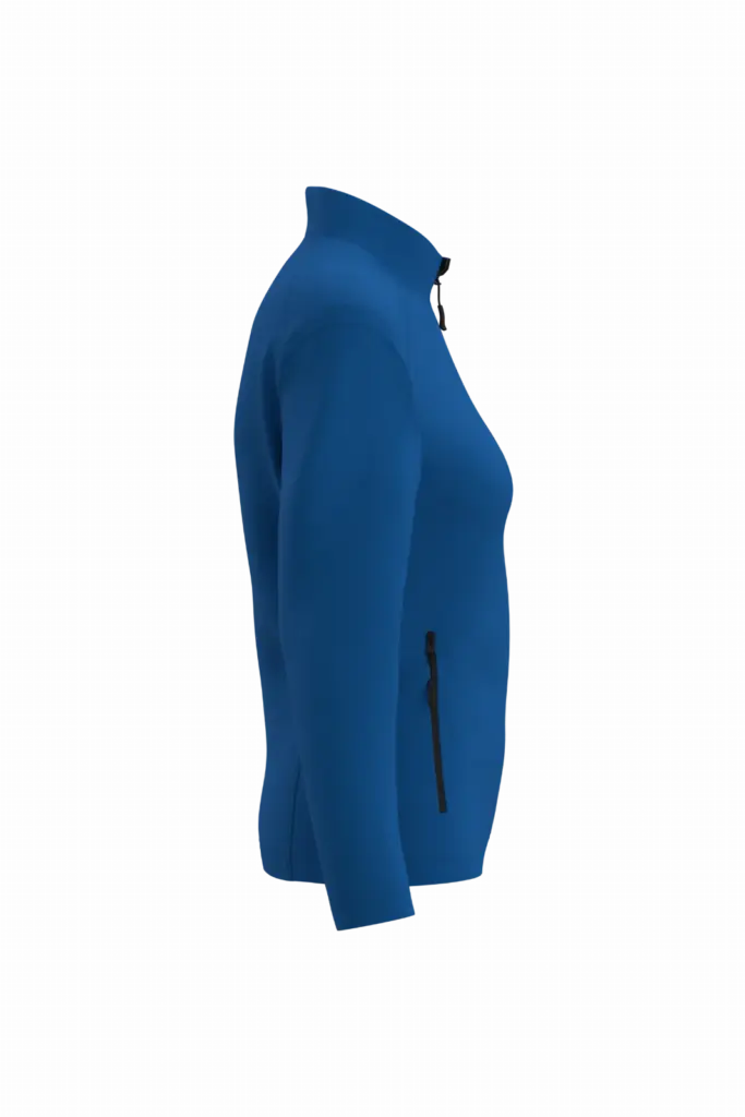 Dames Softshelljas 2 lagen, ideal royal blue — productfoto 18