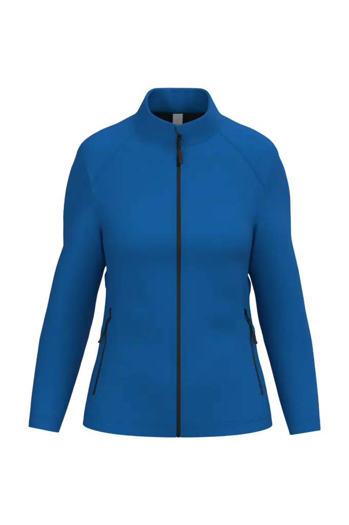 Dames Softshelljas 2 lagen, ideal royal blue — productfoto 19