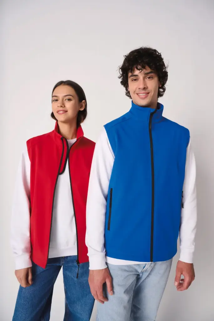 2-laagse uniseks softshell bodywarmer