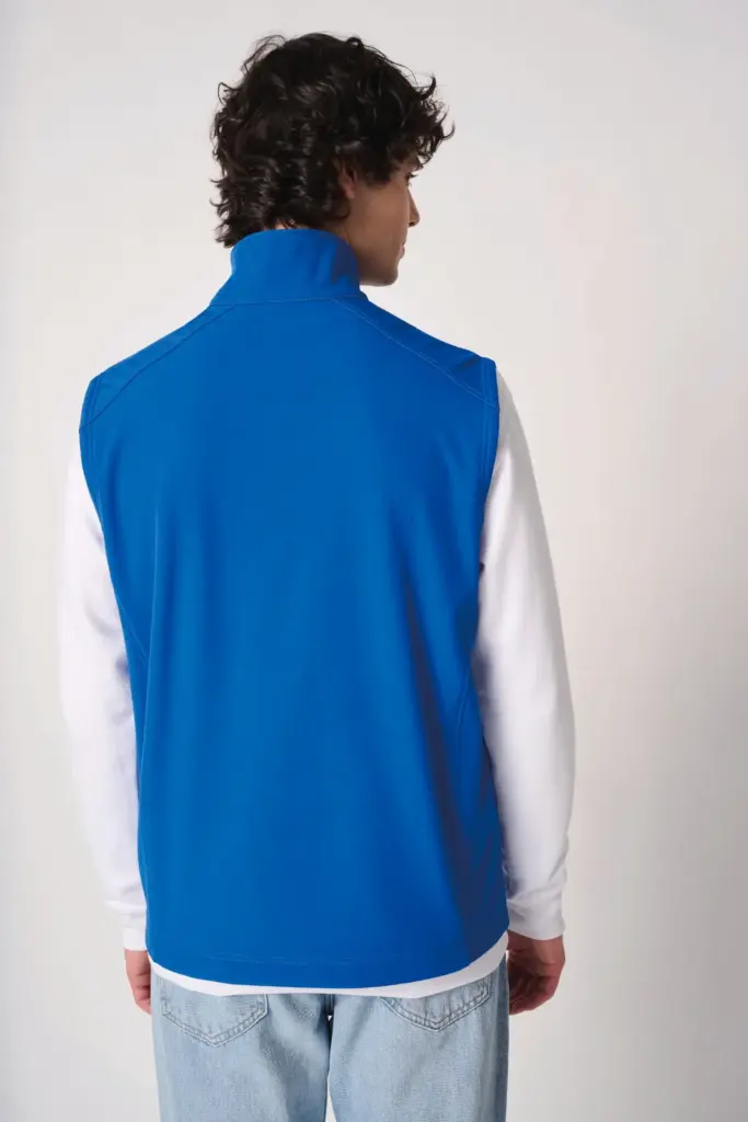 IB413-13_2025 - Hidalgo 2-laagse uniseks softshell bodywarmer — productfoto 3