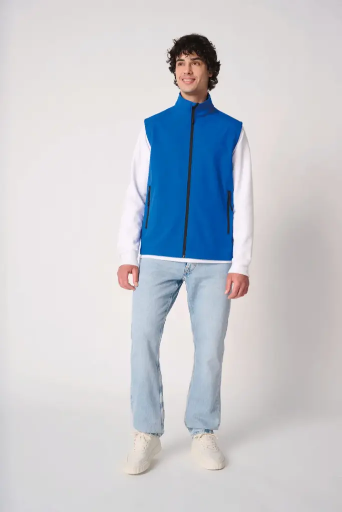 IB413-9_2025 - Hidalgo 2-laagse uniseks softshell bodywarmer — productfoto 5