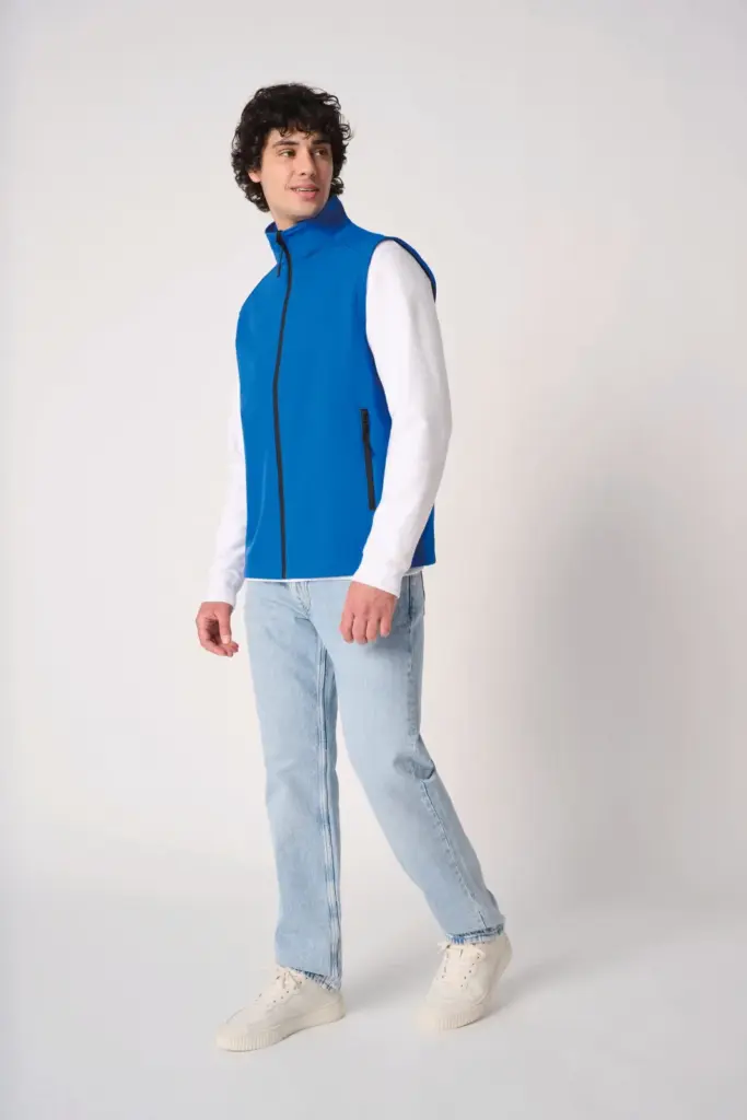 IB413-10_2025 - Hidalgo 2-laagse uniseks softshell bodywarmer — productfoto 6