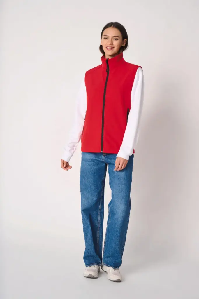 IB413-2_2025 - Hidalgo 2-laagse uniseks softshell bodywarmer — productfoto 11