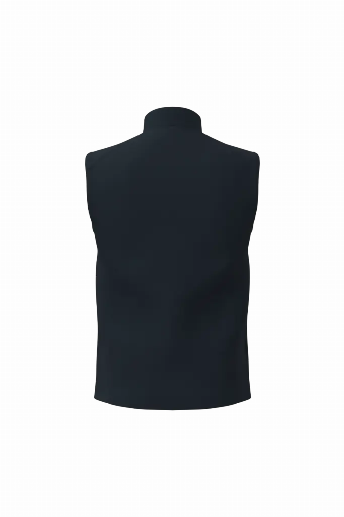 PS_IB413-B_IDEALNAVY - Hidalgo 2-laagse uniseks softshell bodywarmer, ideal navy — productfoto 26