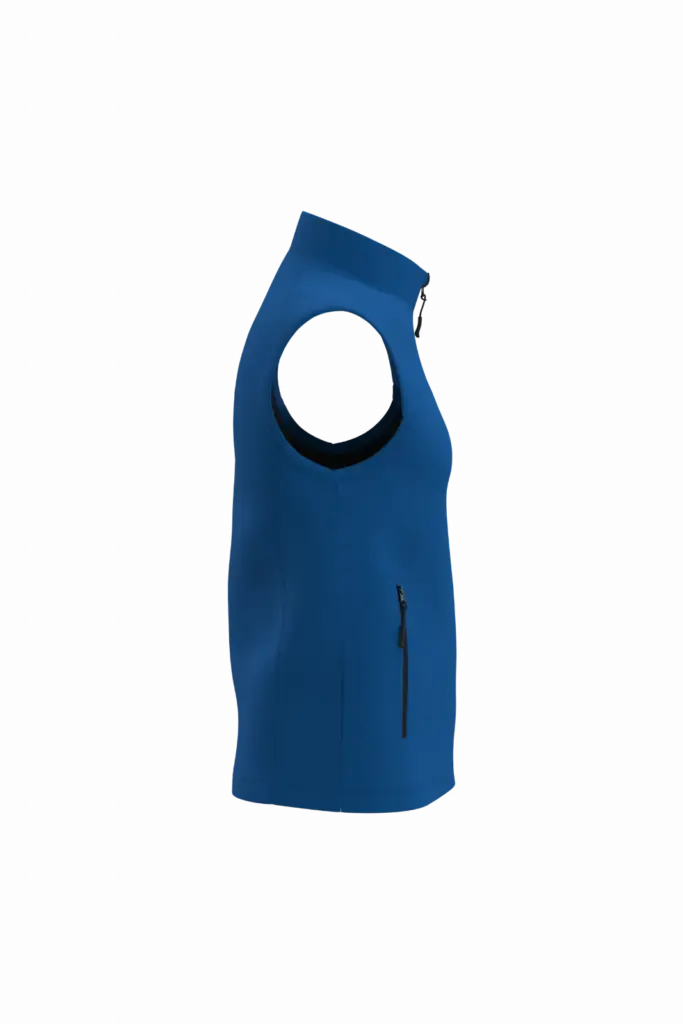 PS_IB413-S_IDEALROYALBLUE - Hidalgo 2-laagse uniseks softshell bodywarmer, ideal royal blue — productfoto 30