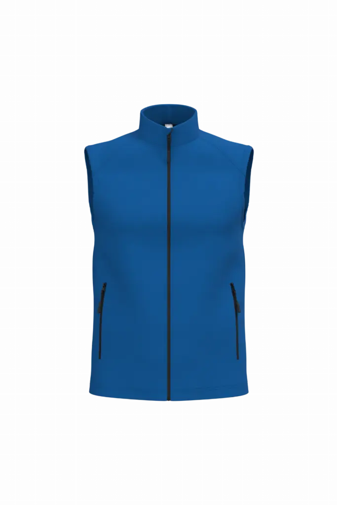 PS_IB413_IDEALROYALBLUE - Hidalgo 2-laagse uniseks softshell bodywarmer, ideal royal blue — productfoto 31