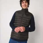 Gewatteerde heren bodywarmer — productfoto 3