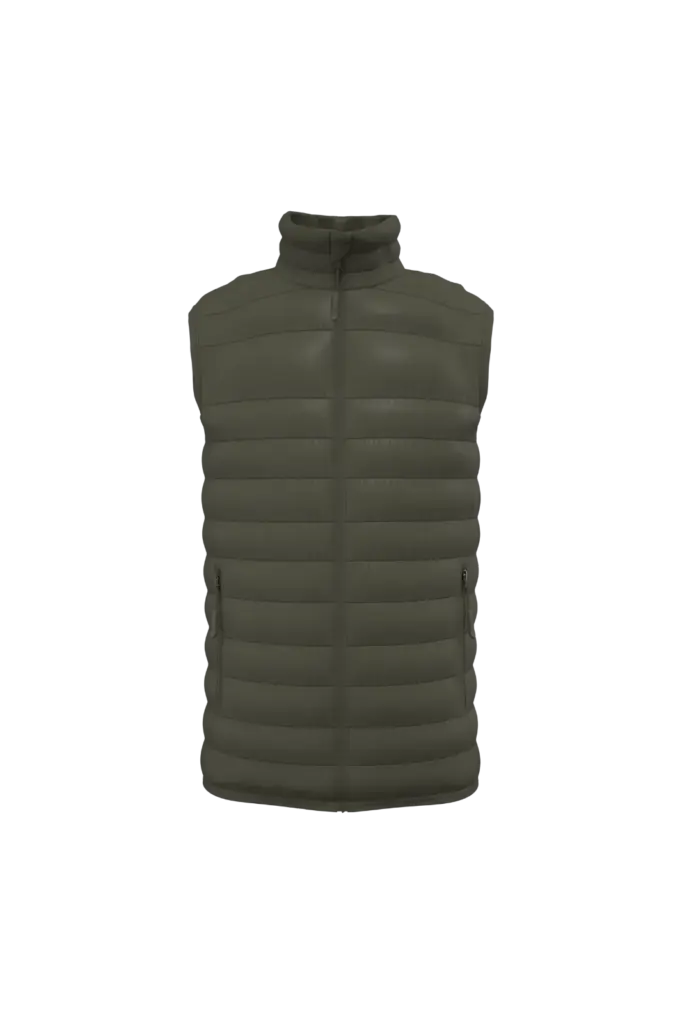 PS_IB6172_IDEALURBANKHAKI - Hidalgo Gewatteerde heren bodywarmer, ideal urban khaki — productfoto 25