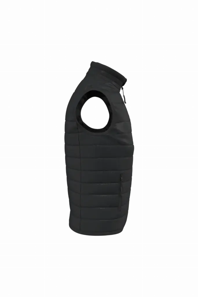 PS_IB6173-S_BLACK - Hidalgo Gewatteerde dames bodywarmer, black — productfoto 7