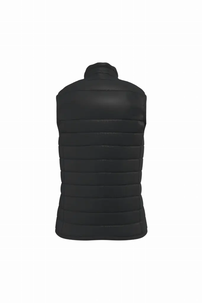 PS_IB6173-B_BLACK - Hidalgo Gewatteerde dames bodywarmer, black — productfoto 9