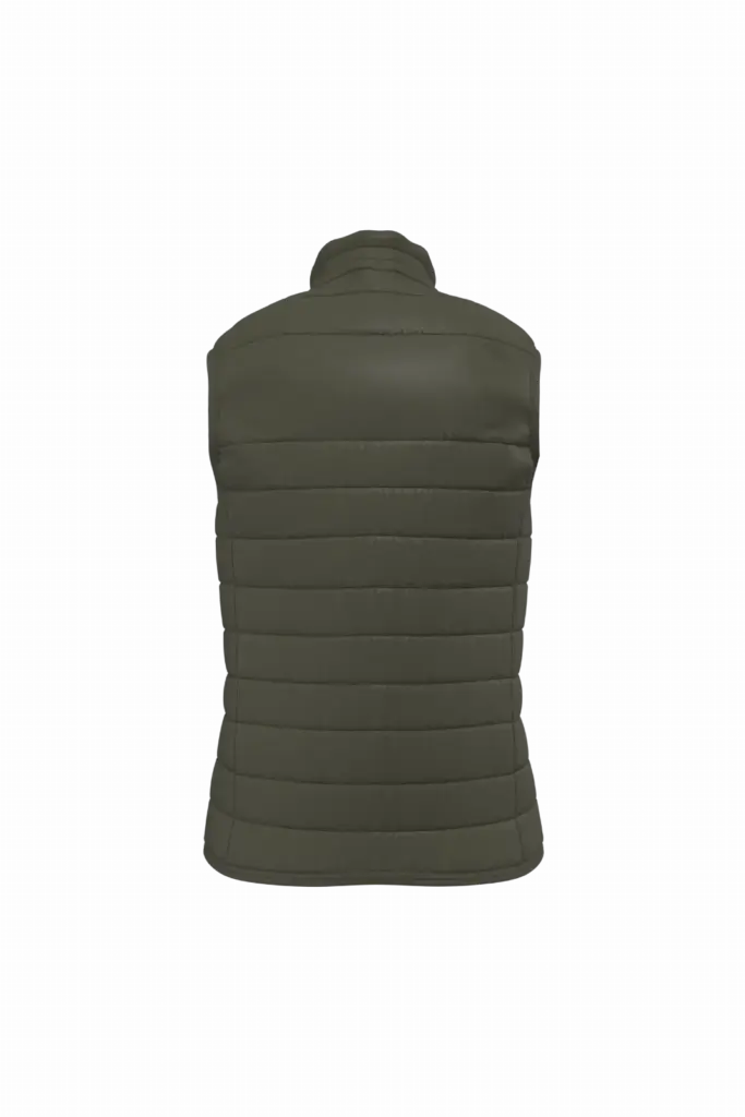 PS_IB6173-B_IDEALURBANKHAKI - Hidalgo Gewatteerde dames bodywarmer, ideal urban khaki — productfoto 21